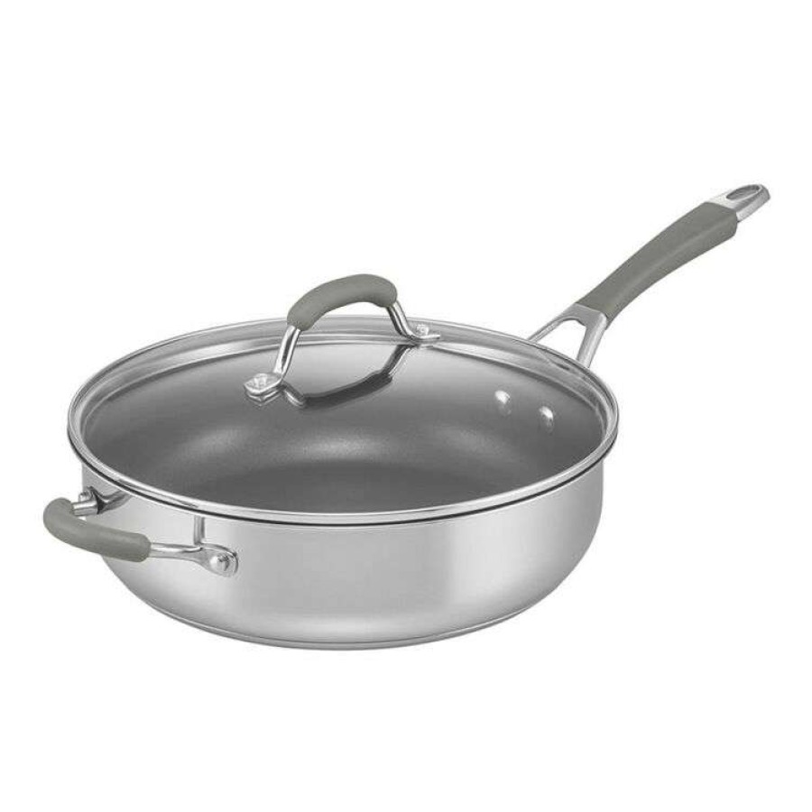 Kitchen & Dining * | Raco Reliance Stainless Steel Saute Pan 28Cm