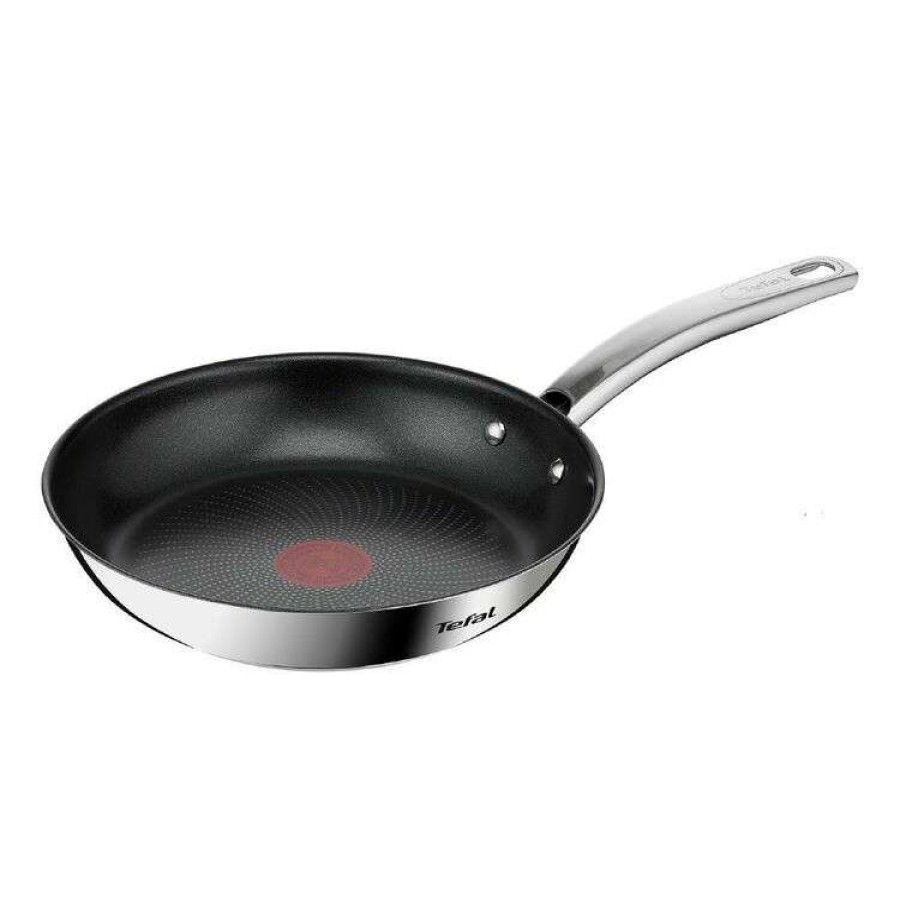 Kitchen & Dining * | Tefal Intuition Induction Stainless Steel Frypan 24Cm