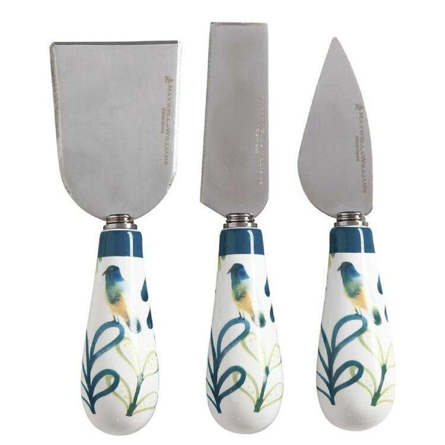 Kitchen & Dining * | Maxwell & Williams Marc Martin Dusk Cheese Knife Set 3 Piece Gift Boxed