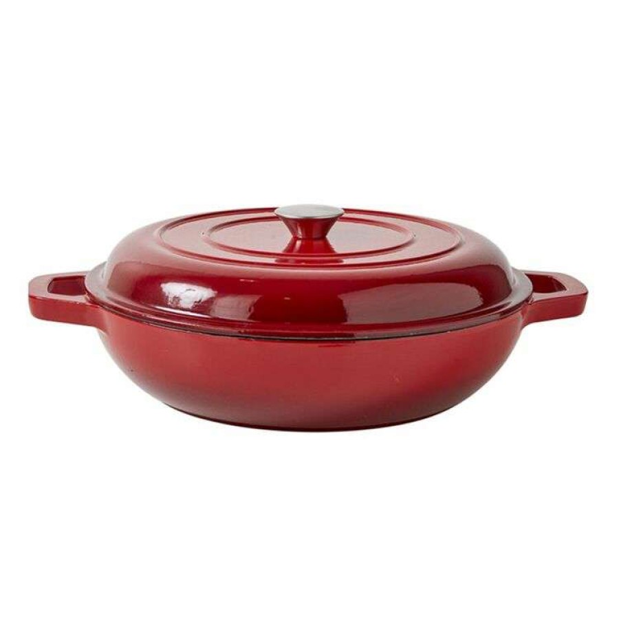 Kitchen & Dining * | Smith & Nobel Traditions Braiser 4.5L Red