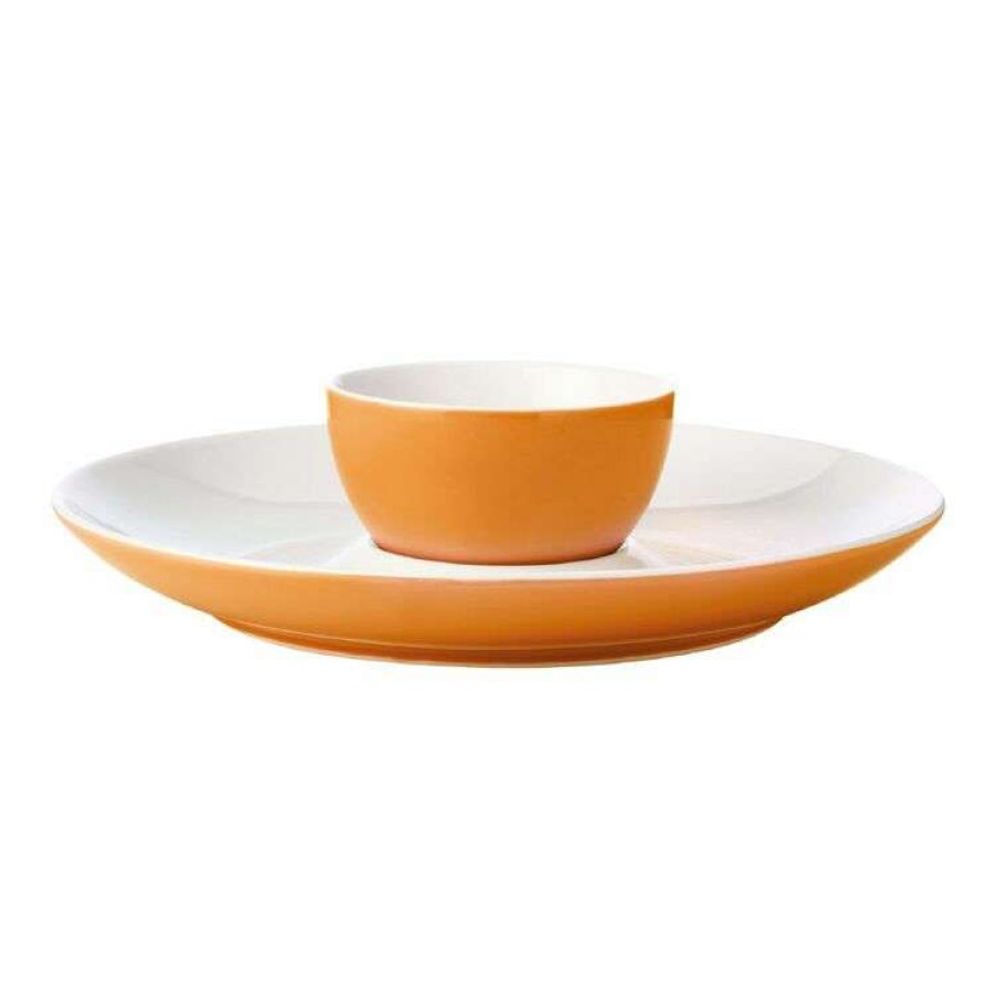 Kitchen & Dining * | Maxwell & Williams Mezze Chip & Dip 30Cm Ochre Gift Boxed