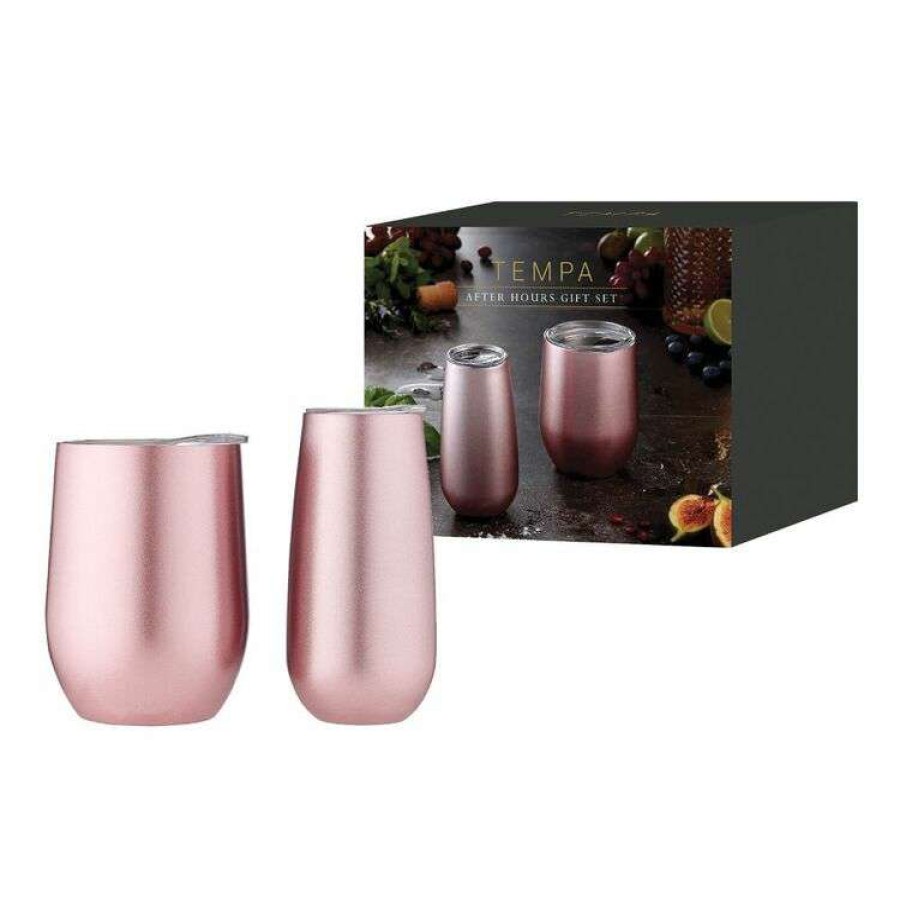 Kitchen & Dining * | Tempa Sawyer After Hours Blush Gift Set