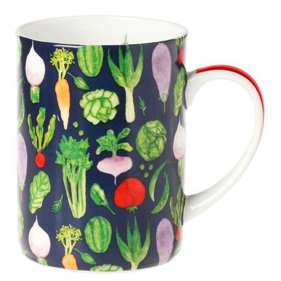 Kitchen & Dining * | Mozi Veggie Patch 400Ml Mug Black