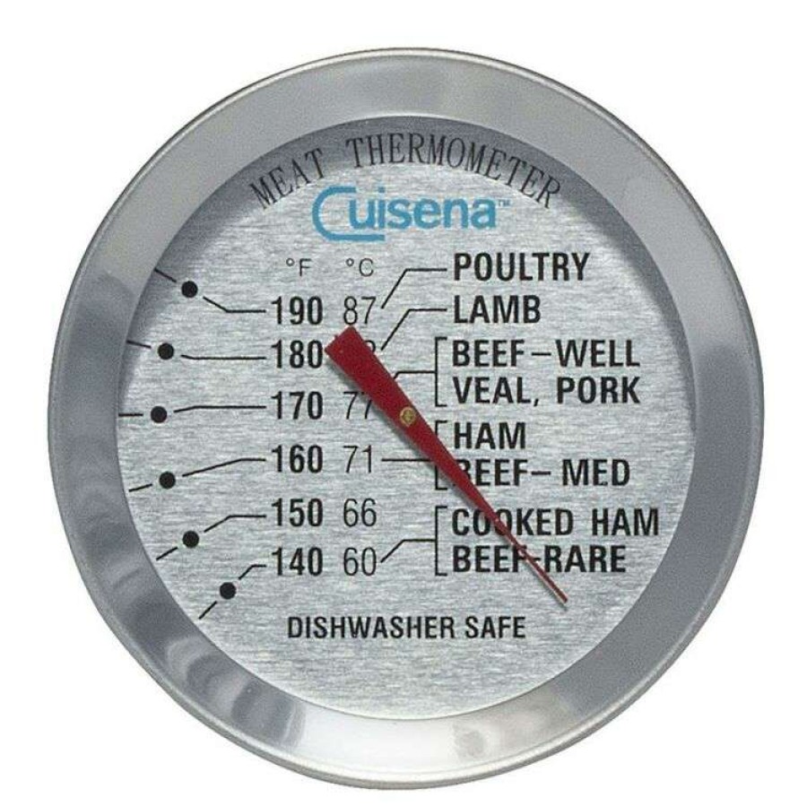 Kitchen & Dining * | Cuisena Meat Thermometer Round With Skewer