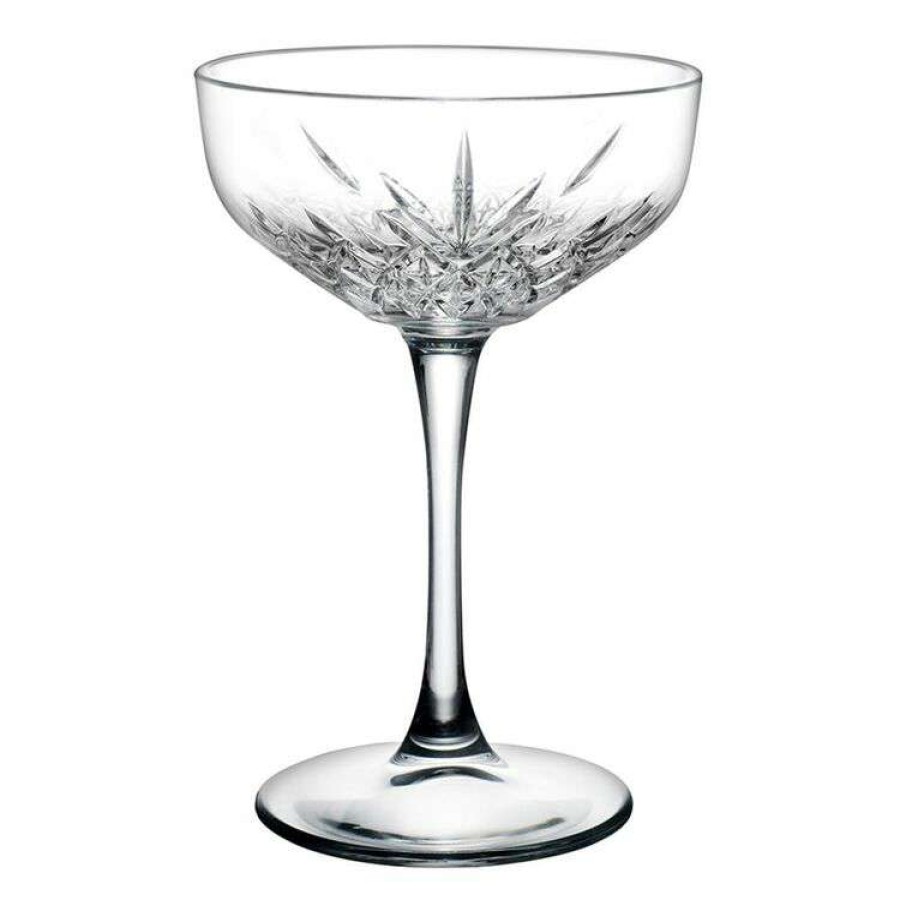 Kitchen & Dining * | Pasabahce Timeless Champagne Saucer 255Ml Set Of 4