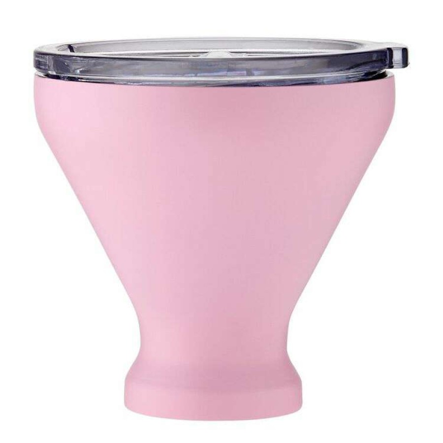 Kitchen & Dining * | Porta Portables Stainless Steel Pink Martini Tumbler