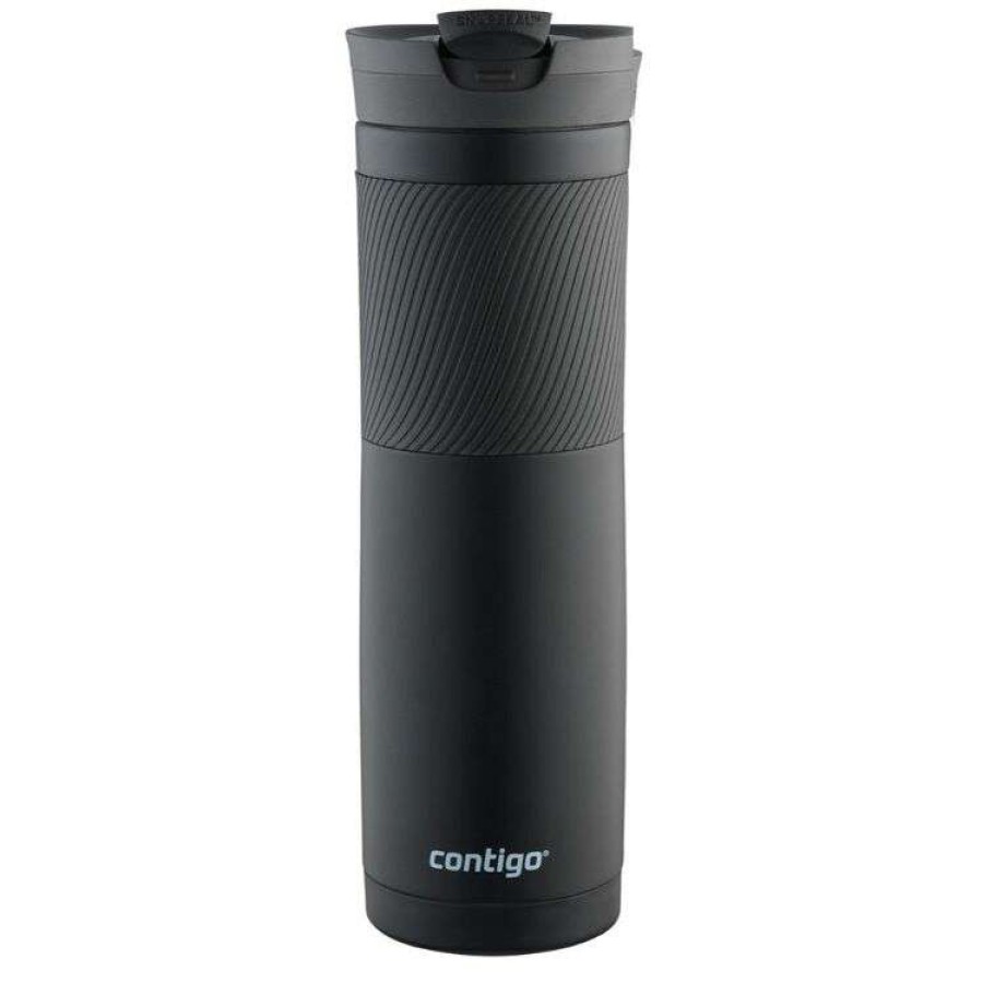 Kitchen & Dining * | Contigo Byron Snapseal Mug Matte Black 709Ml