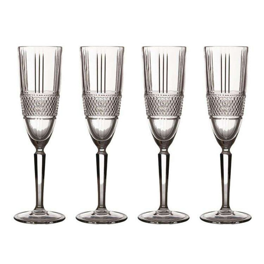 Kitchen & Dining * | Maxwell & Williams Verona 4-Piece Champagne Flute 150Ml