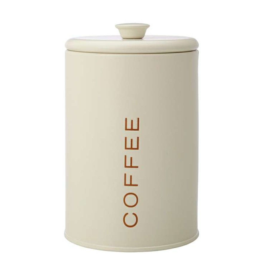 Kitchen & Dining * | Casa Domani Cucina Coffee Canister 1.2L / 11X15Cm Cream