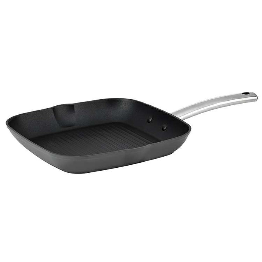 Kitchen & Dining * | Stanley Rogers Hard Armour Grill Pan 28 Cm