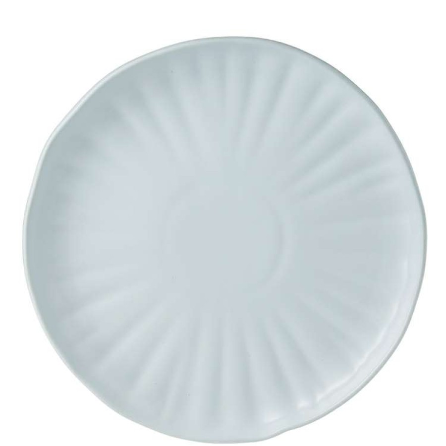 Kitchen & Dining * | Chyka Home Lotus 26Cm Dinner Plate Matte Blue