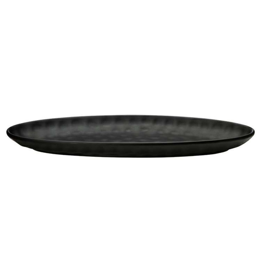 Kitchen & Dining * | Maxwell & Williams Gravity Oval Platter 50X21Cm Black Gift Boxed