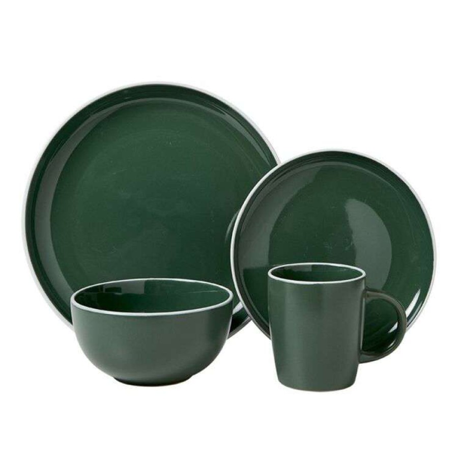 Kitchen & Dining * | Soren Aurora 16-Piece Dinner Set Forest