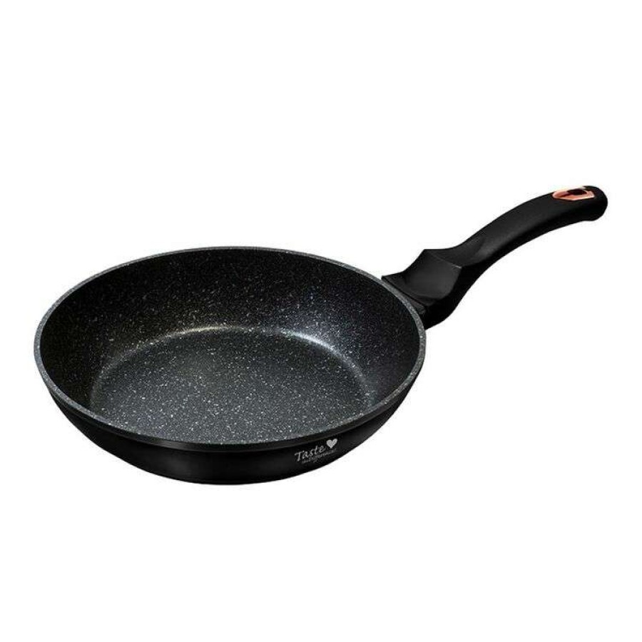 Kitchen & Dining * | Taste The Difference Black Rose 24Cm Fry Pan