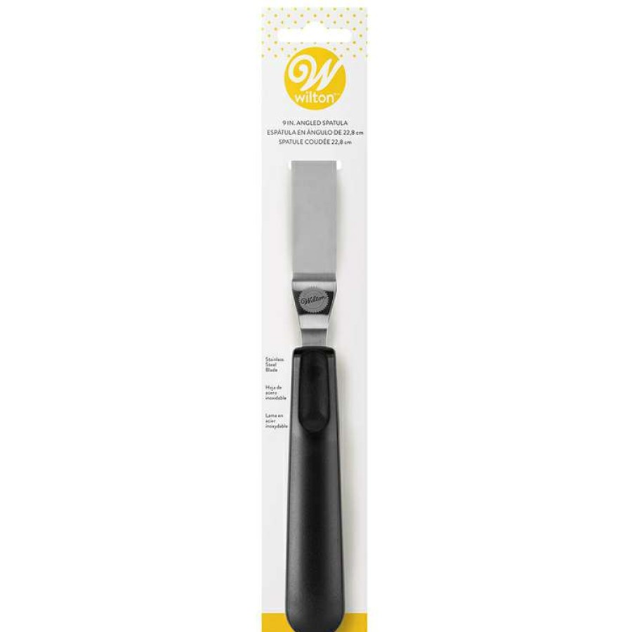 Kitchen & Dining * | Wilton Angled Spatula Black