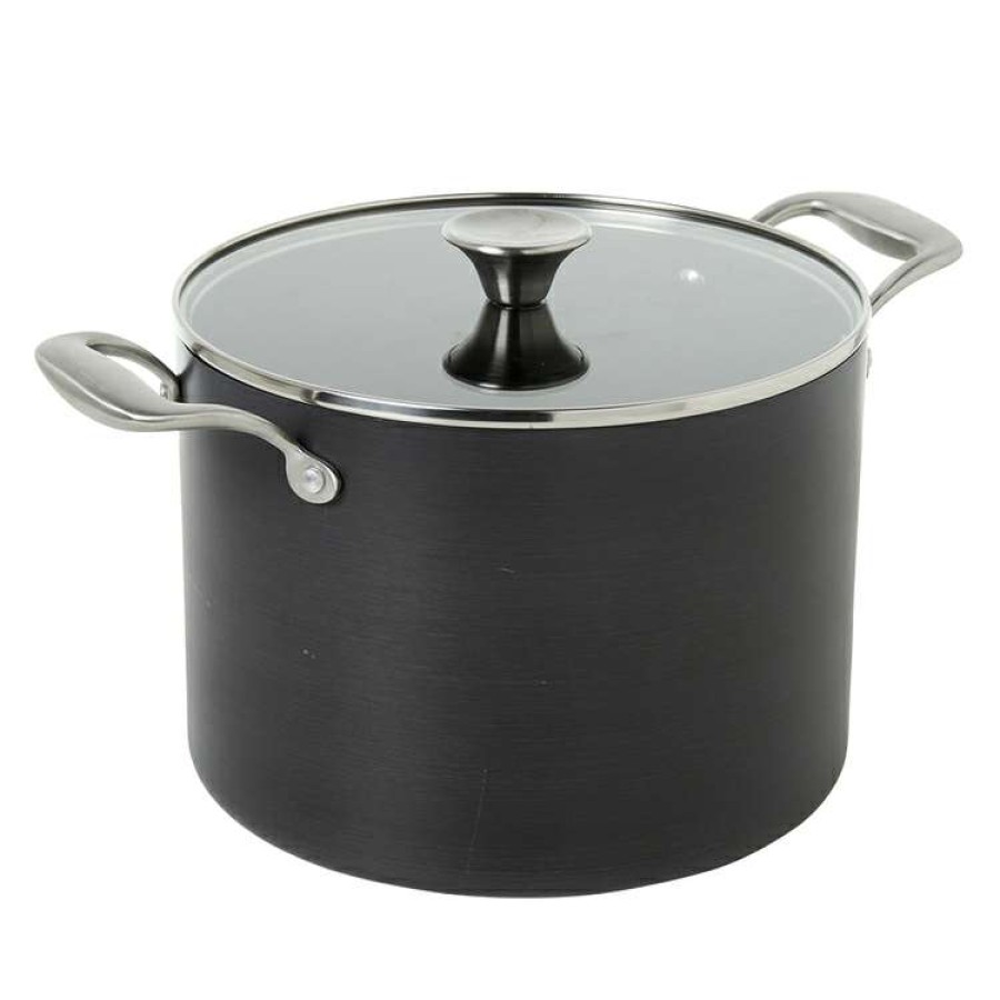 Kitchen & Dining * | S&N By Miguel Maestre Hard Anodised Stockpot 24Cm