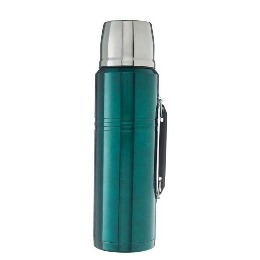 Kitchen & Dining * | Smith & Nobel 2L Stainless Steel Flask Green