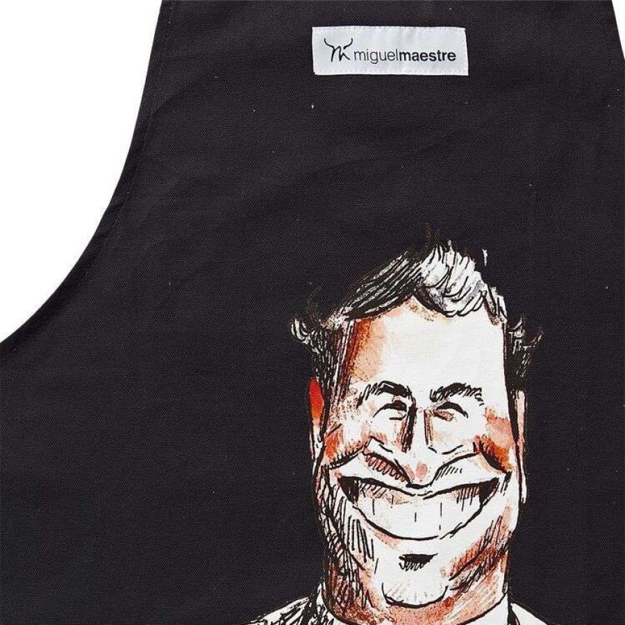 Kitchen & Dining * | S&N By Miguel Maestre Chef Apron Printed Face 85X65Cm