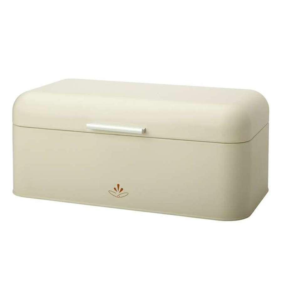 Kitchen & Dining * | Casa Domani Cucina Bread Bin 42X22X16Cm Cream