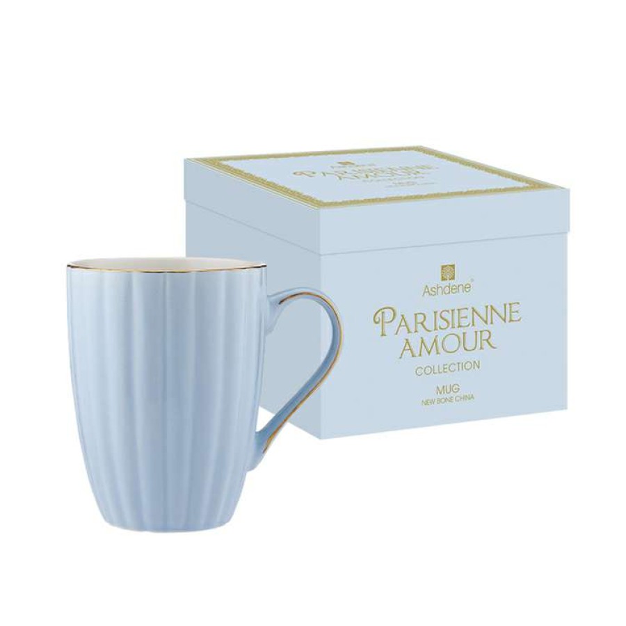 Kitchen & Dining * | Ashdene Ladelle Parisienne Amour Blue Bell Mug