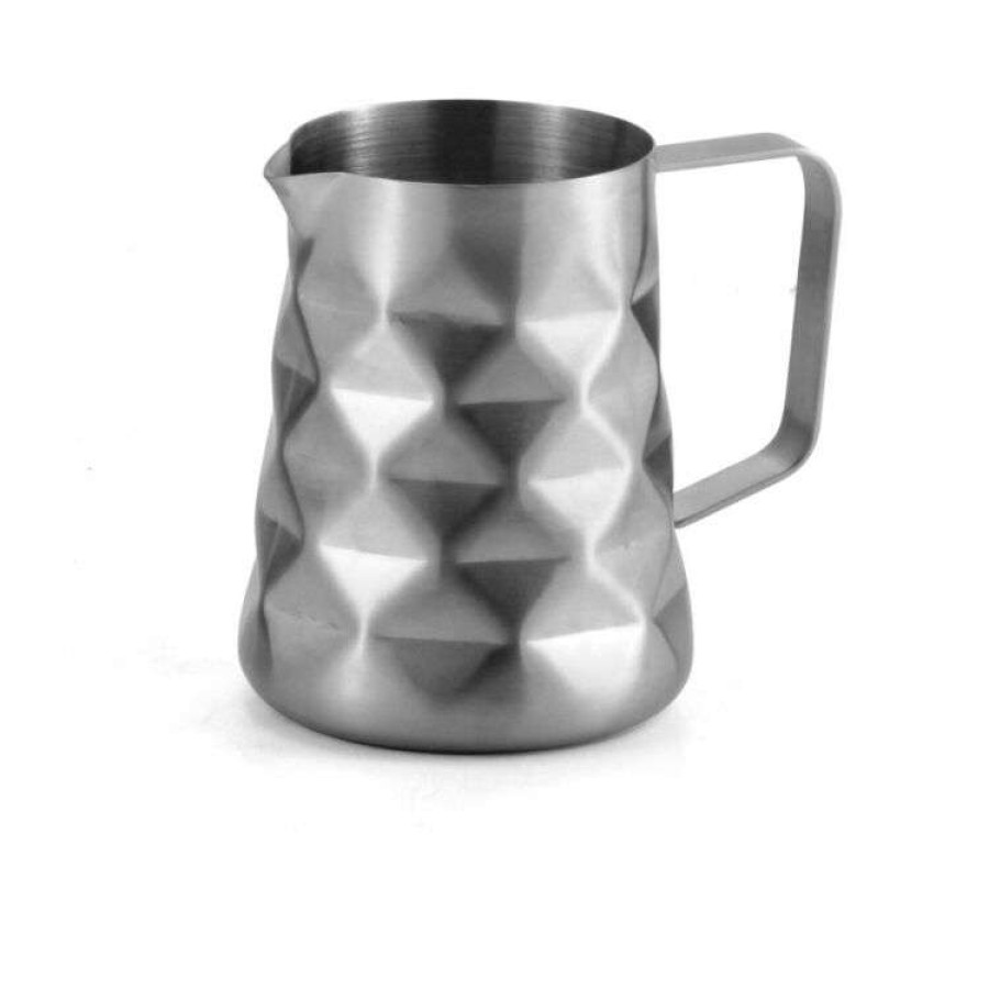 Kitchen & Dining * | Coffee Culture Diamond Satin Stainless Steel Milk Frothing Jug 600Ml