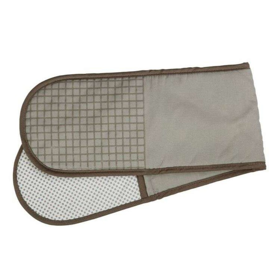 Kitchen & Dining * | Maxwell & Williams Epicurious Double Oven Mitt Taupe