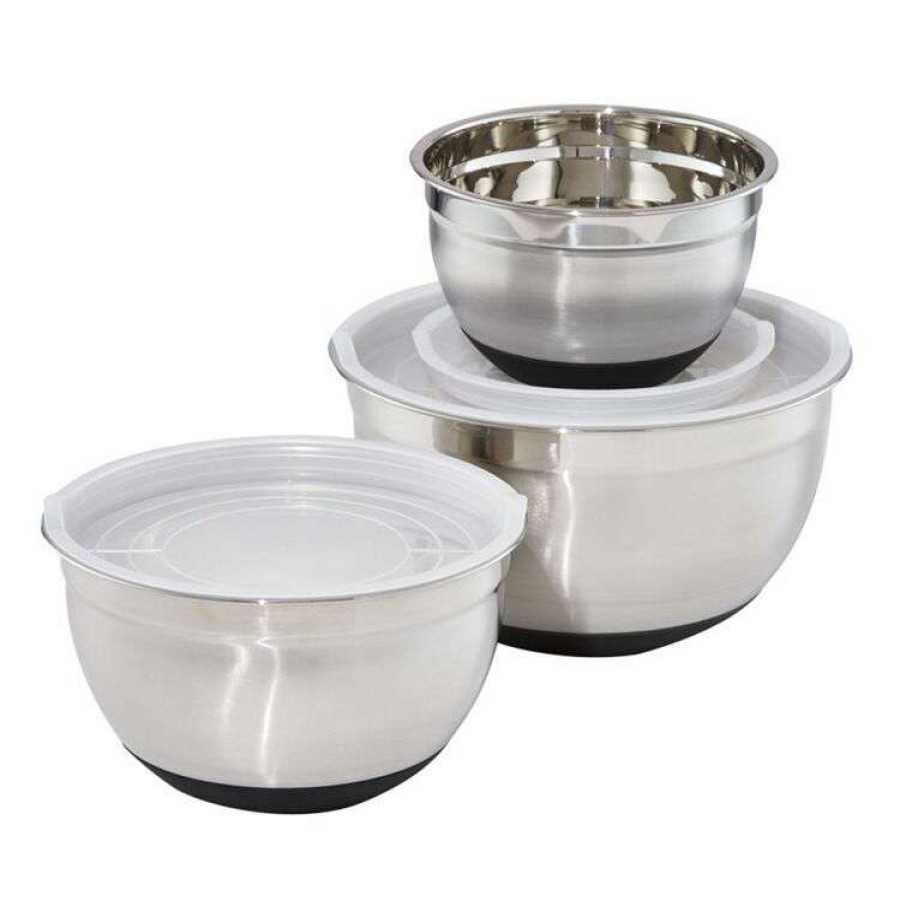 Kitchen & Dining * | Smith & Nobel 3-Piece Non Slip Mixing Bowl Set