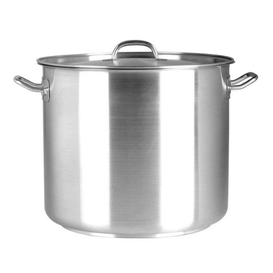 Kitchen & Dining * | Chef Inox Elite Stainless Steel Stockpot 21.5L