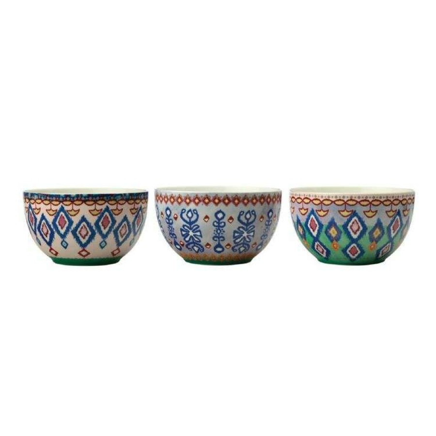 Kitchen & Dining * | Maxwell & Williams Teas & C'S Zanzibar Bowl 12Cm Set Of 3 Gift Boxed