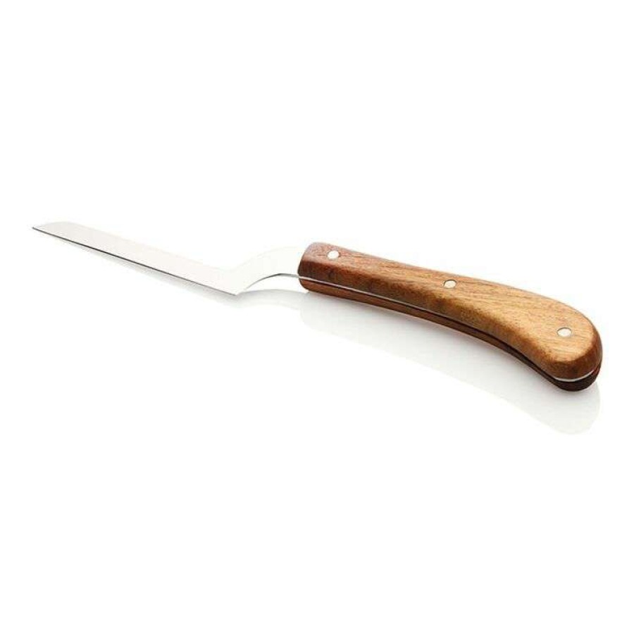 Kitchen & Dining * | Stanley Rogers Pistol Grip Acacia Long Soft Cheese Knife