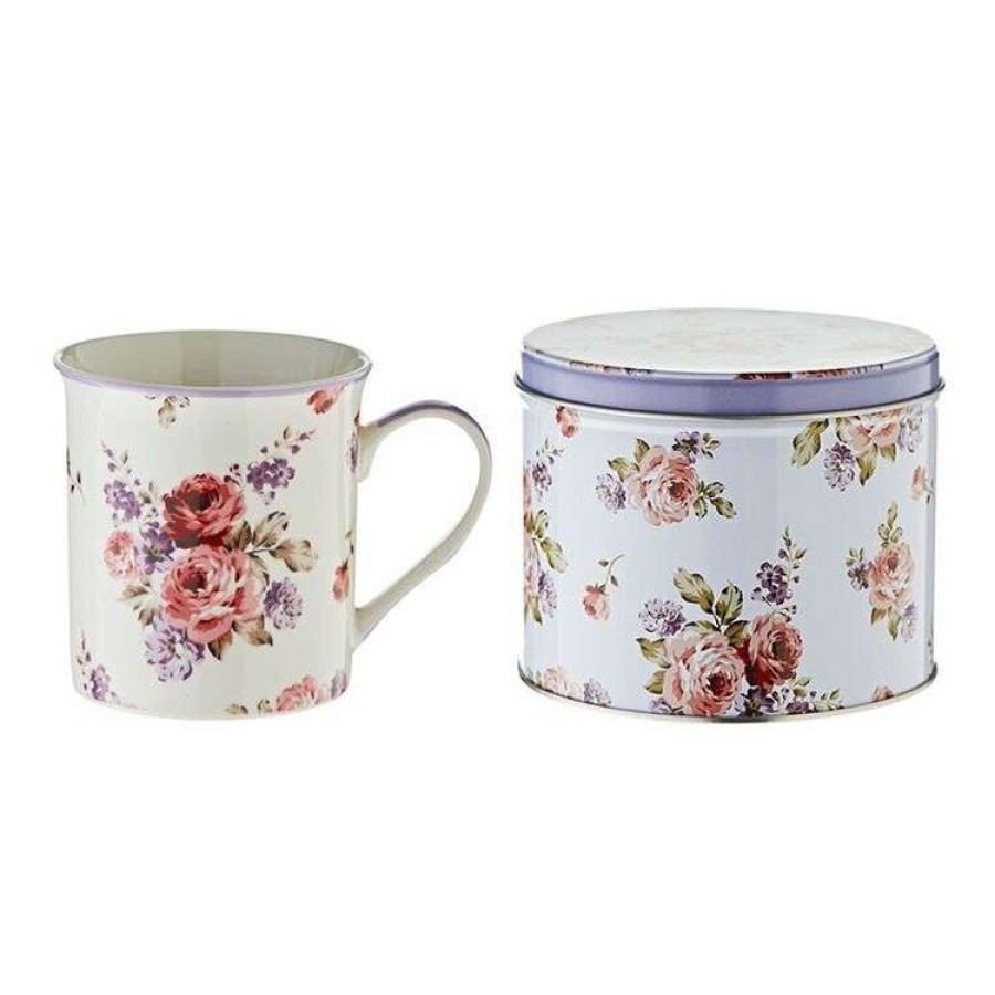 Kitchen & Dining * | Casa Domani Chelsea Gardens Cottage Rose Mug 300Ml