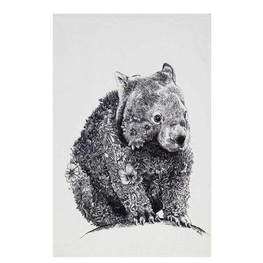 Kitchen & Dining * | Maxwell & Williams Marini Ferlazzo 50 X 70 Cm Tea Towel Wombat