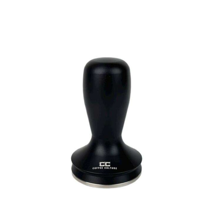 Kitchen & Dining * | Coffee Culture Matte Black Stainless Steel Tamper 58Mm