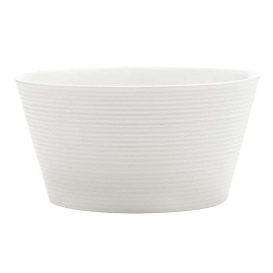 Kitchen & Dining * | Casa Domani Casual White Evolve Conical Bowl 15Cm