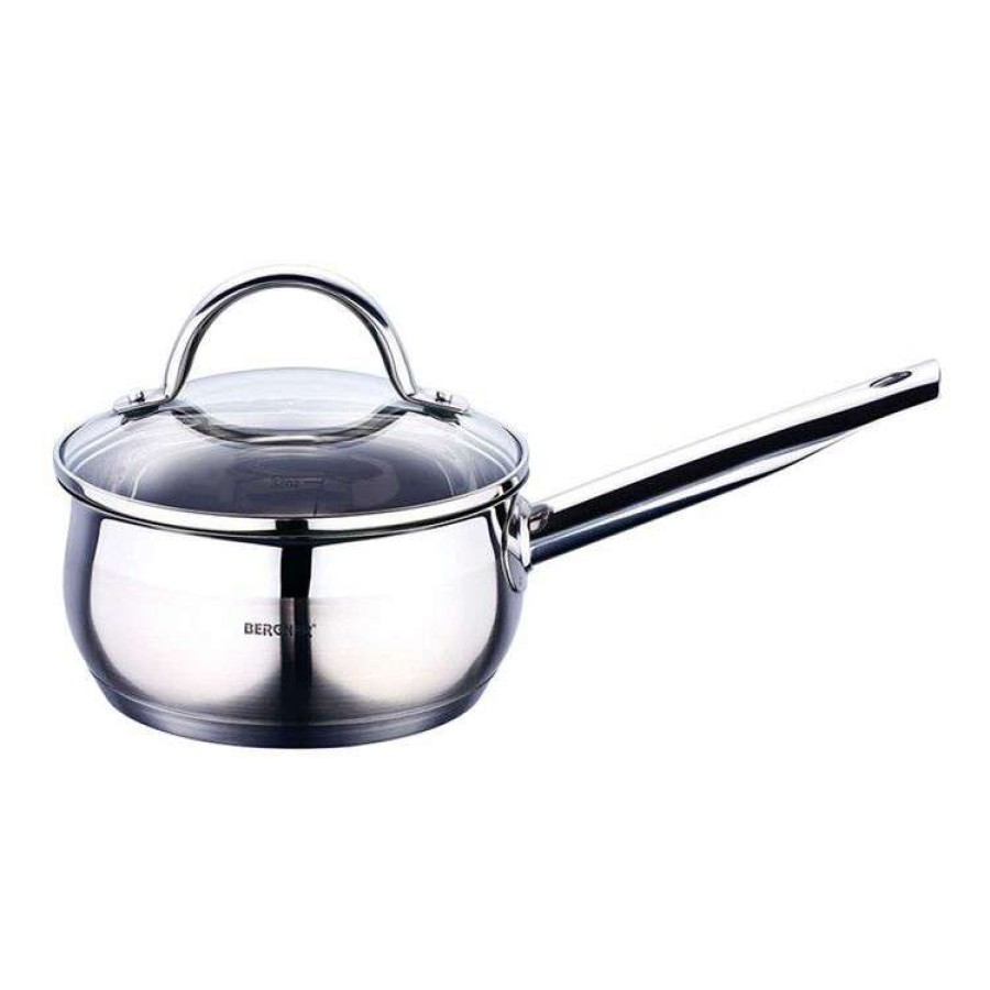 Kitchen & Dining * | Bergner Gourmet Stainless Steel Induction Saucepan 20Cm