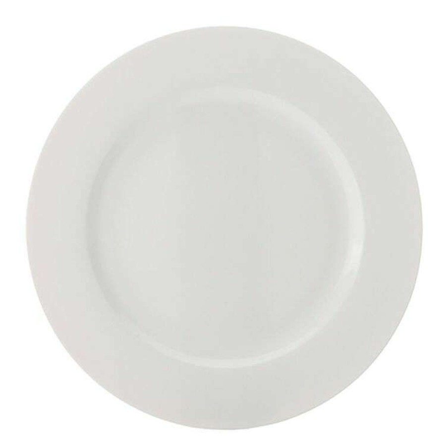 Kitchen & Dining * | Casa Domani Pearlesque Entree Plate Rim 23Cm