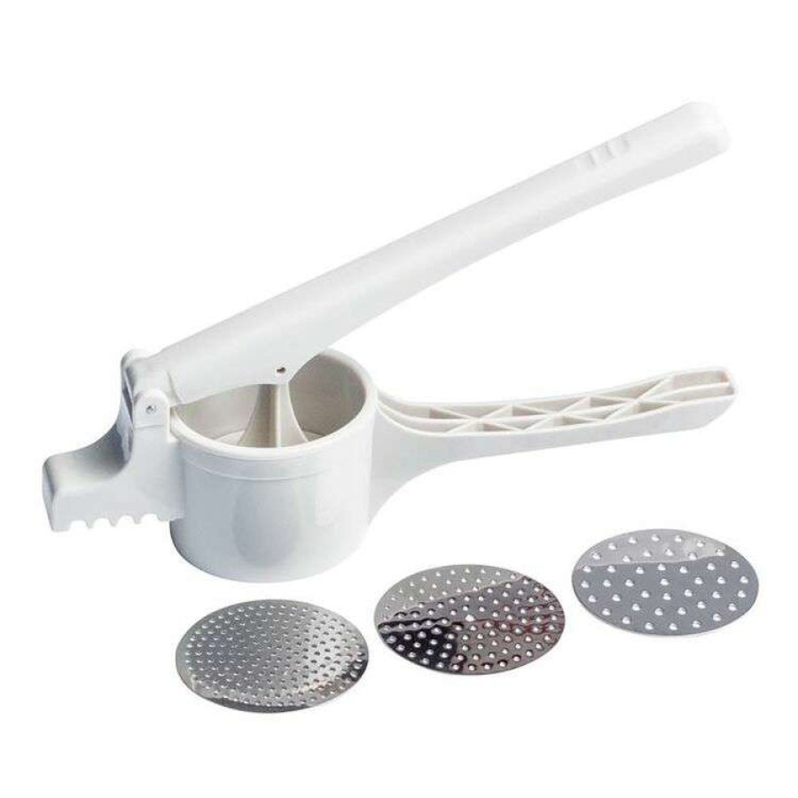 Kitchen & Dining * | Cuisena Potato Ricer With 3 Stainless Steel Discs