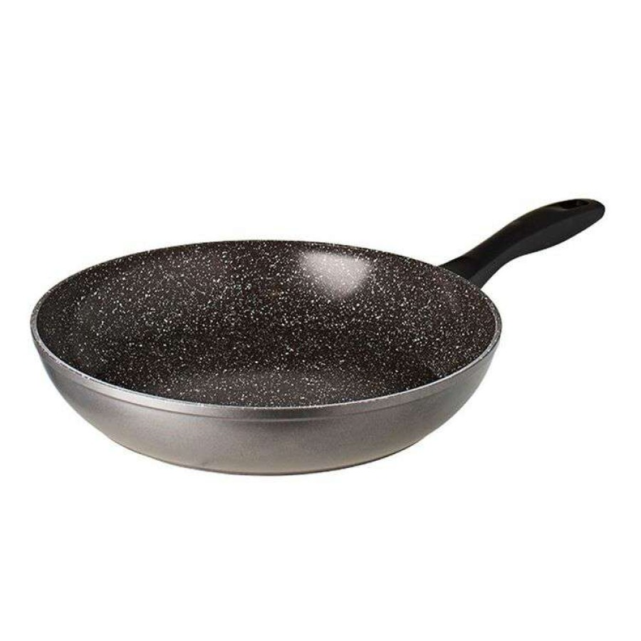 Kitchen & Dining * | Smith & Nobel Pro Stone Plus 30Cm Fry Pan Black