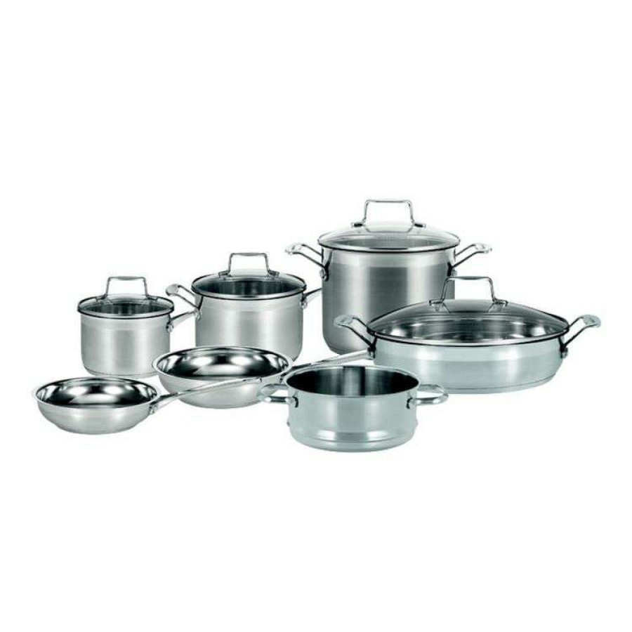 Kitchen & Dining * | Scanpan Impact Stainless Steel 7-Piece Cookset