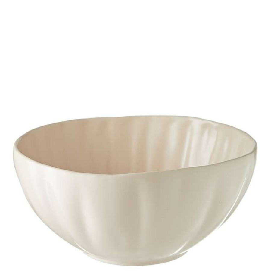 Kitchen & Dining * | Chyka Home Lotus 20Cm Salad Bowl Apricot