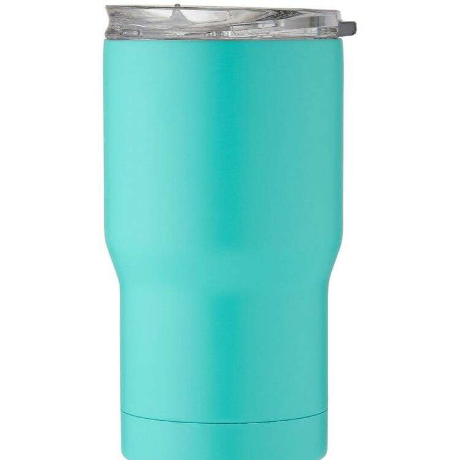 Kitchen & Dining * | Porta Portables Stainless Steel Teal Travel Mug