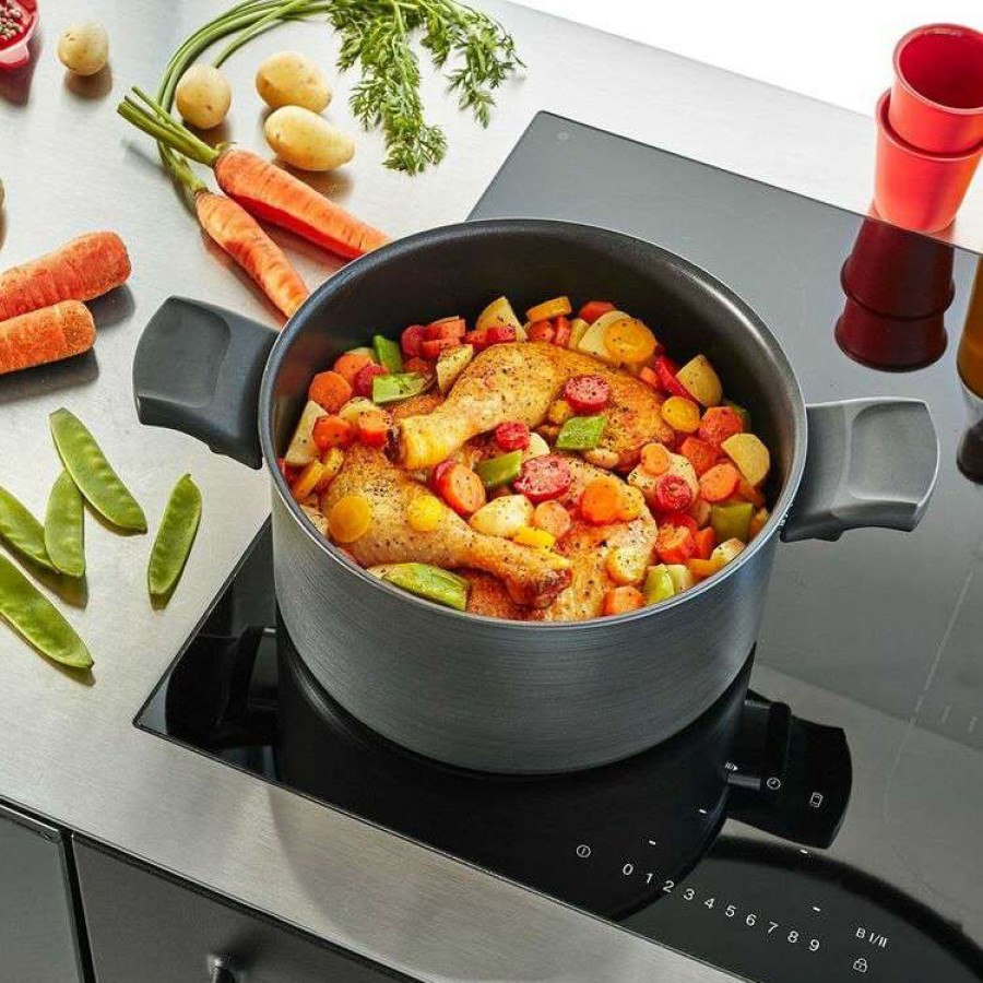 Kitchen & Dining * | Tefal Titanium Fusion Induction Stewpot 20Cm / 3L