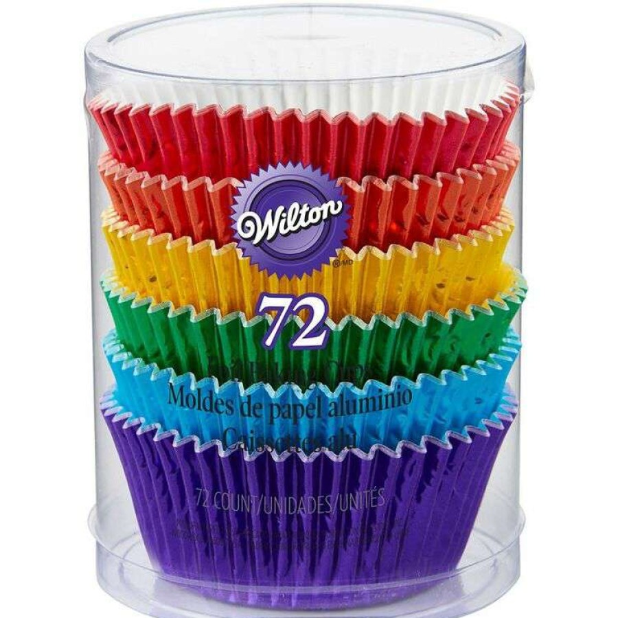 Kitchen & Dining * | Wilton Multi Foil Cupcake Tube 72 Piece