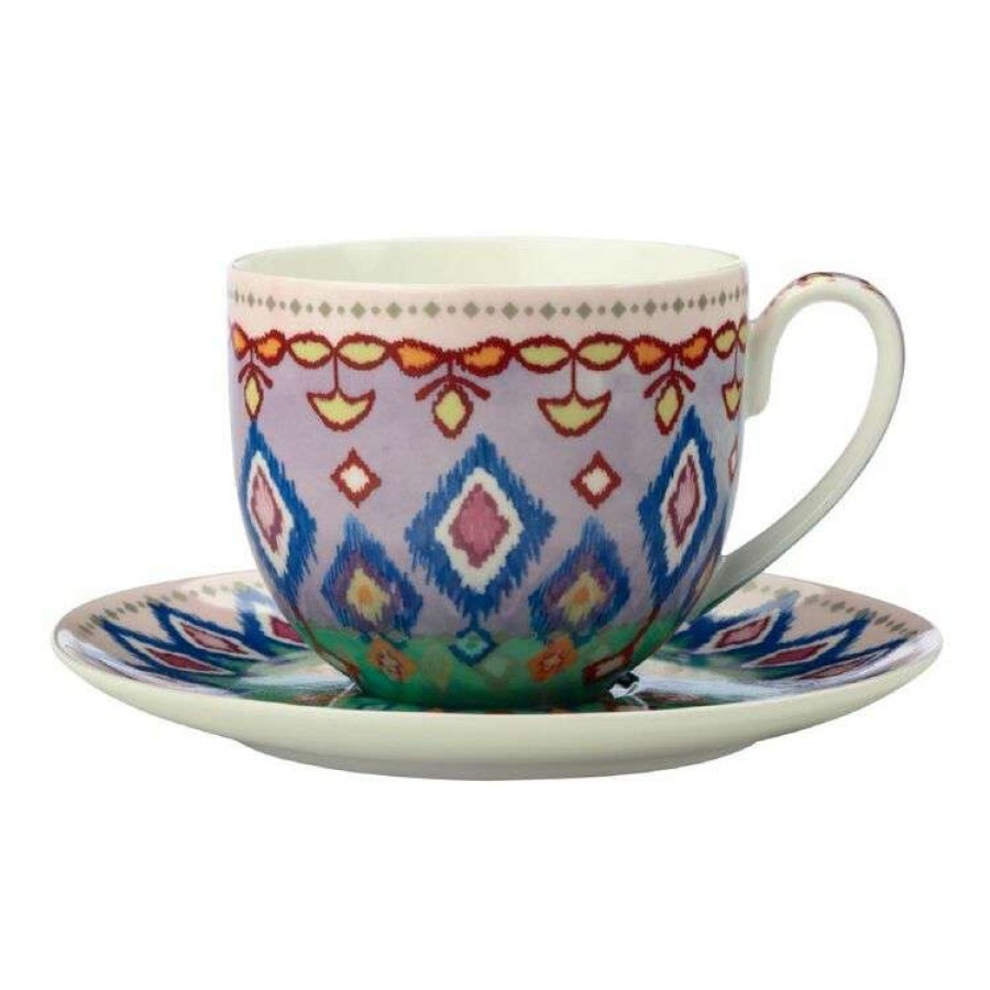 Kitchen & Dining * | Maxwell & Williams Teas & C'S Zanzibar Cup & Saucer 260Ml Gift Boxed