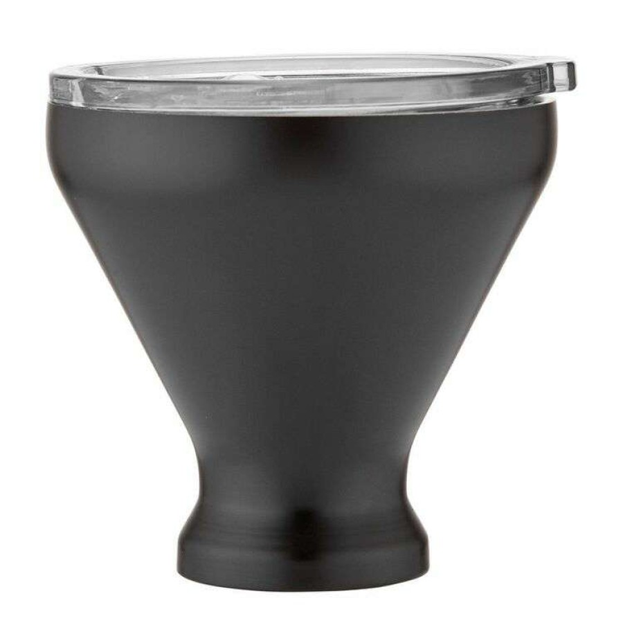 Kitchen & Dining * | Porta Portables Stainless Steel Black Martini Tumbler