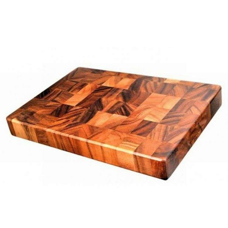 Kitchen & Dining * | Davis & Waddell Essentials Acacia Wood End Grain Cutting Board