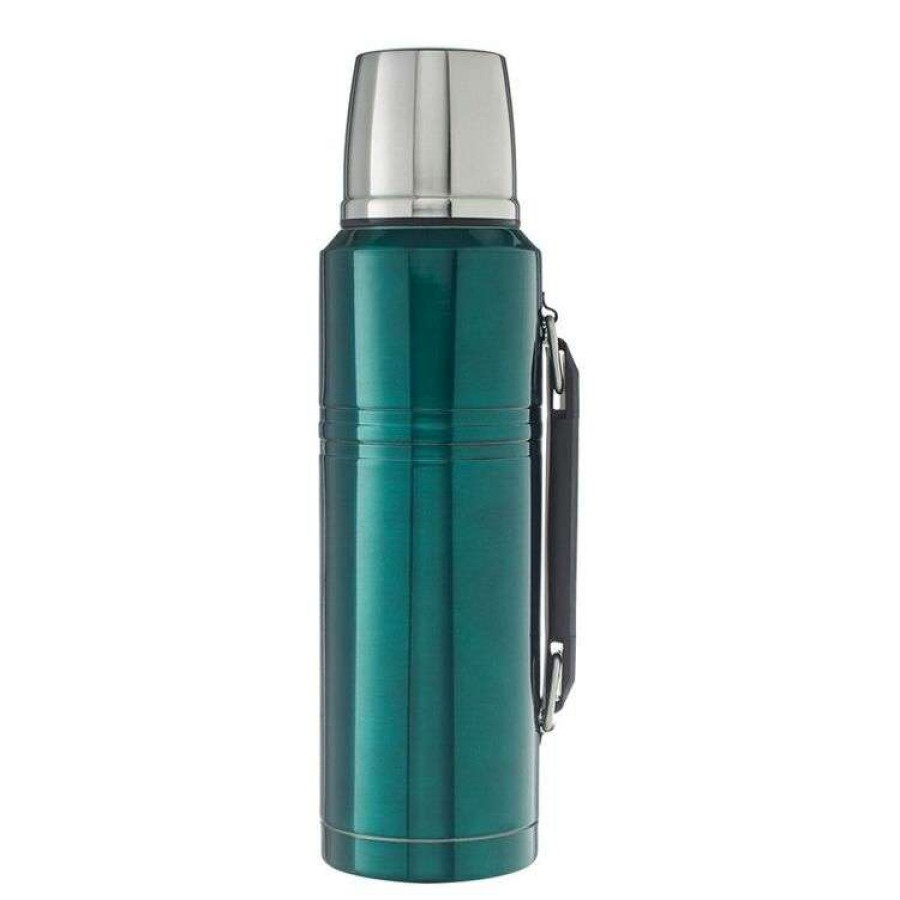 Kitchen & Dining * | Smith & Nobel 1.2L Stainless Steel Flask Green