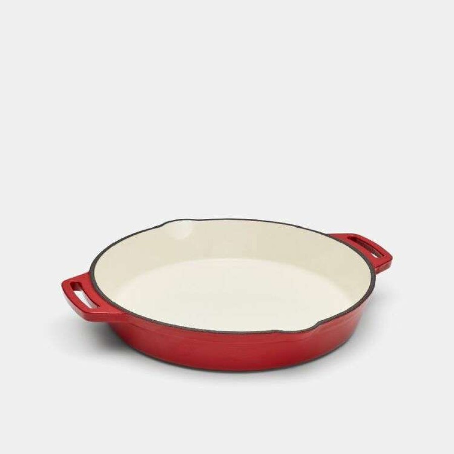 Kitchen & Dining * | S&N By Miguel Maestre S&N By Miguel Cast Iron Red Paella Pan 30Cm