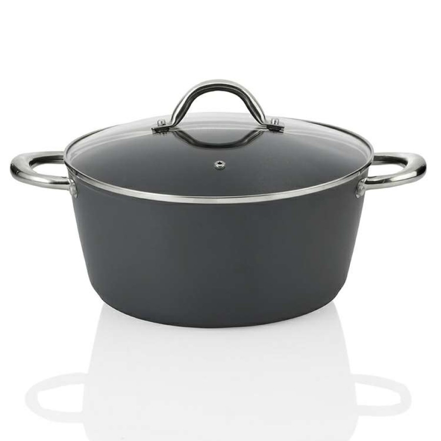 Kitchen & Dining * | Stanley Rogers Hard Armour Casserole Pot 28 Cm