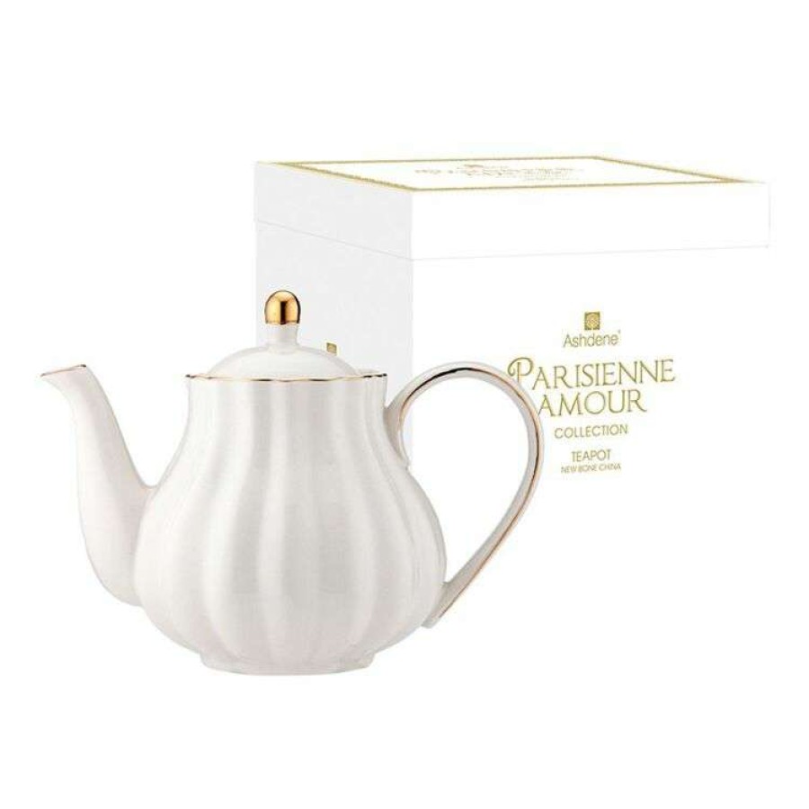 Kitchen & Dining * | Ashdene Parisienne Amour Teapot